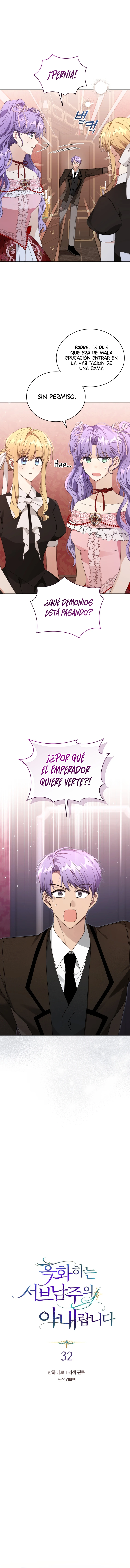 La Esposa Del Segundo Protagonista Masculino Ennegrecido Manhwa capítulo 32, página 3