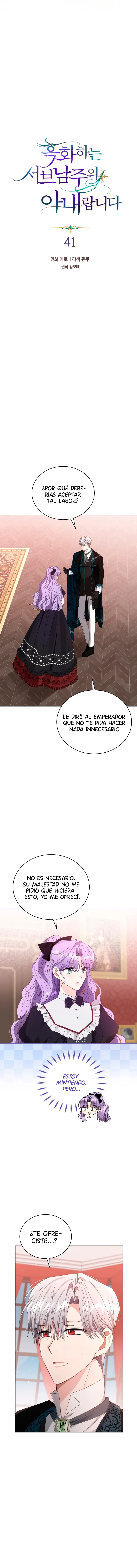 La Esposa Del Segundo Protagonista Masculino Ennegrecido Manhwa capítulo 41, página 4