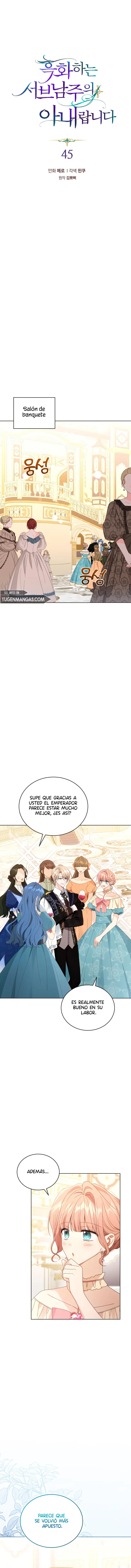 La Esposa Del Segundo Protagonista Masculino Ennegrecido Manhwa capítulo 45, página 5