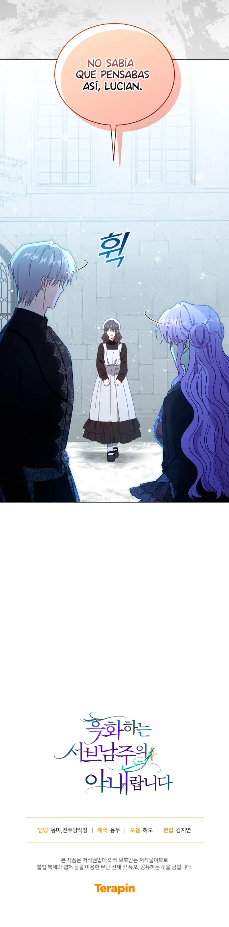 La Esposa Del Segundo Protagonista Masculino Ennegrecido Manhwa capítulo 59, página 14