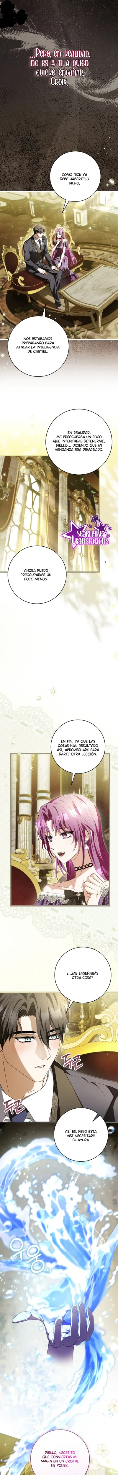 La extra quiere huir del protagonista obsesivo capítulo 43, página 19