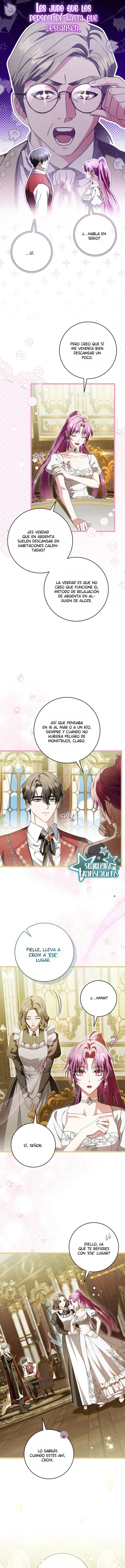 La extra quiere huir del protagonista obsesivo capítulo 44, página 9
