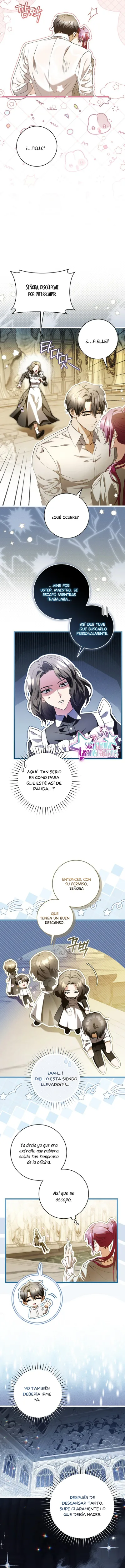 La extra quiere huir del protagonista obsesivo capítulo 45, página 15