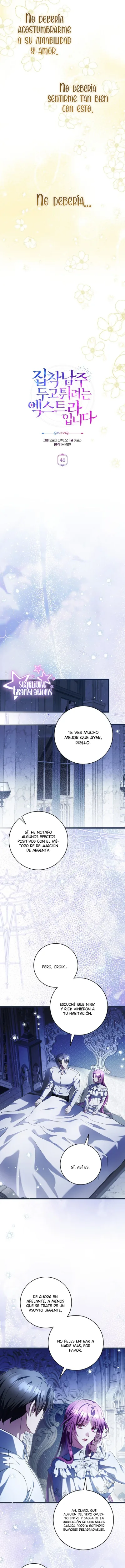 La extra quiere huir del protagonista obsesivo capítulo 46, página 11