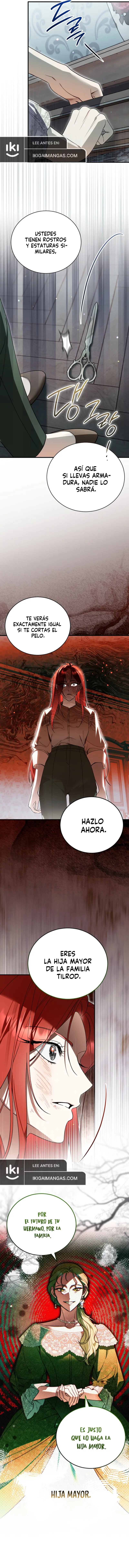 La Hija Mayor Camina Por El Sendero De Las Flores - Manhwa capítulo 3, página 8