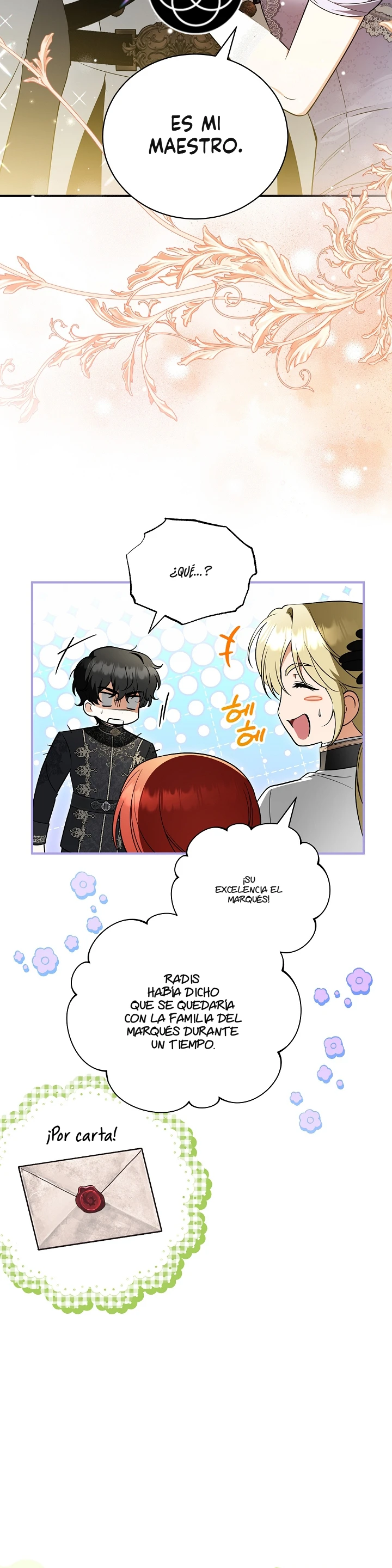 La Hija Mayor Camina Por El Sendero De Las Flores - Manhwa capítulo 36, página 5