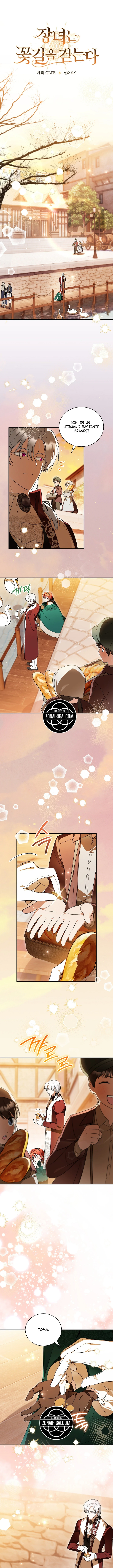 La Hija Mayor Camina Por El Sendero De Las Flores - Manhwa capítulo 40, página 2