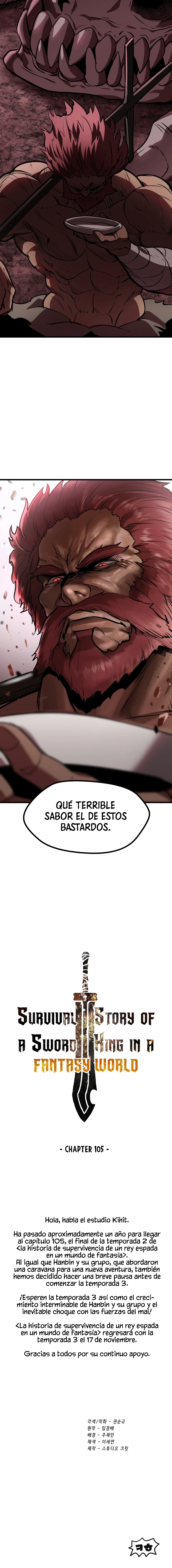 La Historia de Supervivencia de un Rey de la Espada en un Mundo de Fantasía capítulo 105, página 29