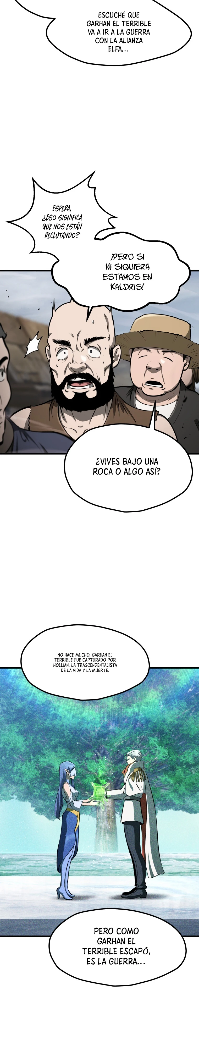 La Historia de Supervivencia de un Rey de la Espada en un Mundo de Fantasía capítulo 291, página 15