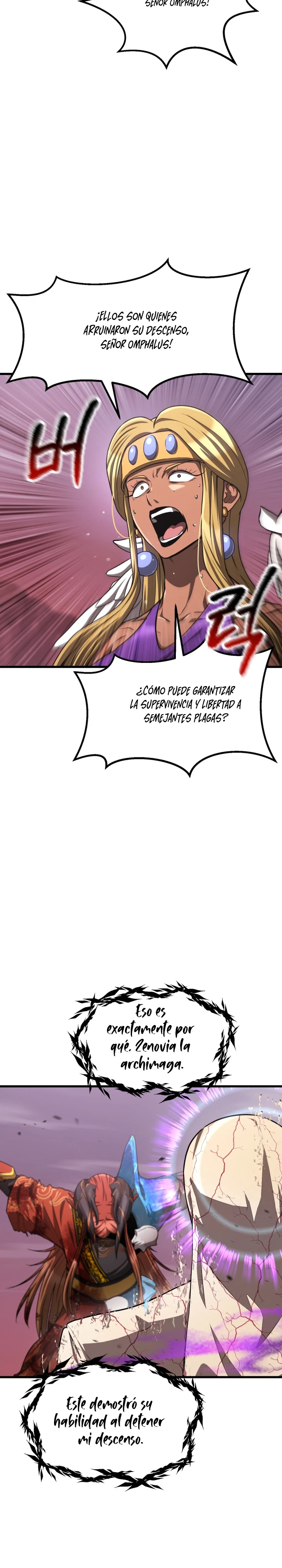 La Historia de Supervivencia de un Rey de la Espada en un Mundo de Fantasía capítulo 297, página 3