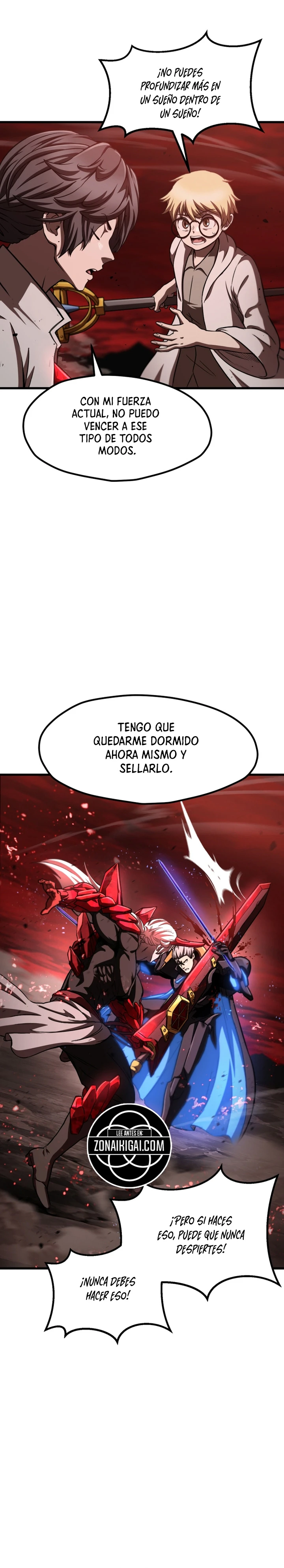La Historia de Supervivencia de un Rey de la Espada en un Mundo de Fantasía capítulo 302, página 19