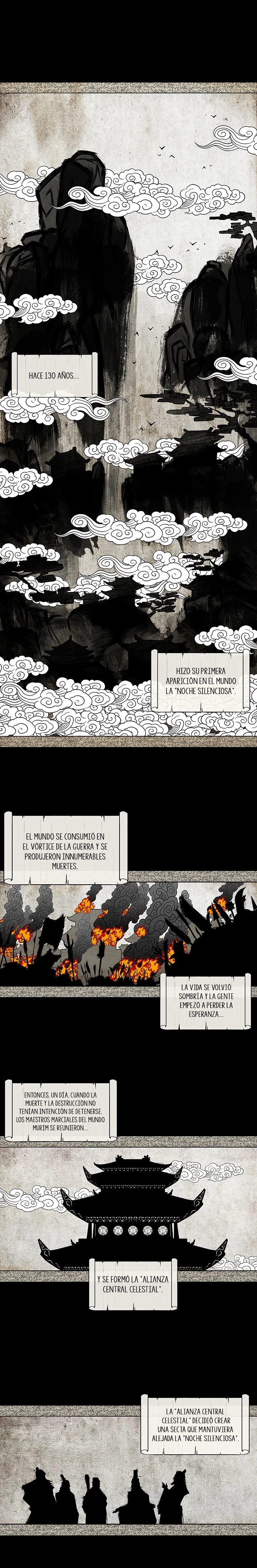 La leyenda de la espada del norte capítulo 1, página 2