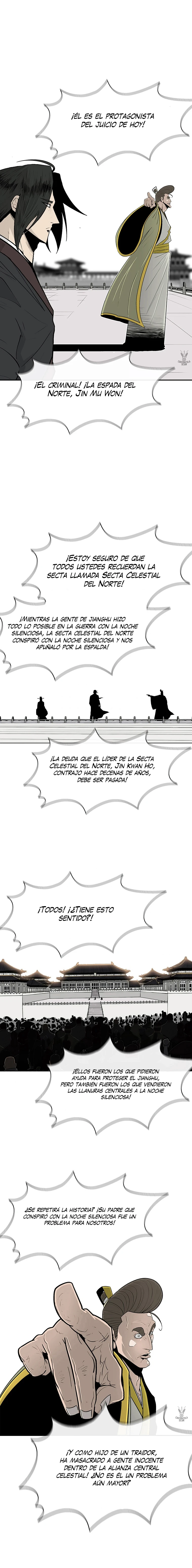 La leyenda de la espada del norte capítulo 100, página 13