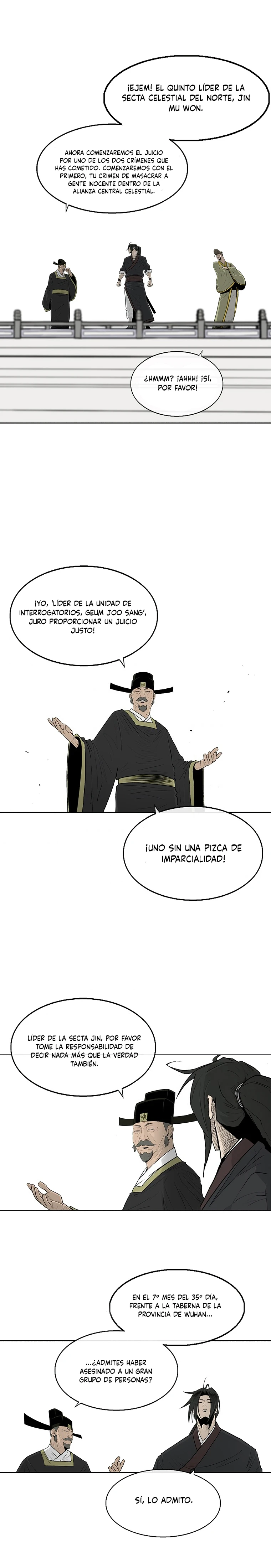 La leyenda de la espada del norte capítulo 101, página 12