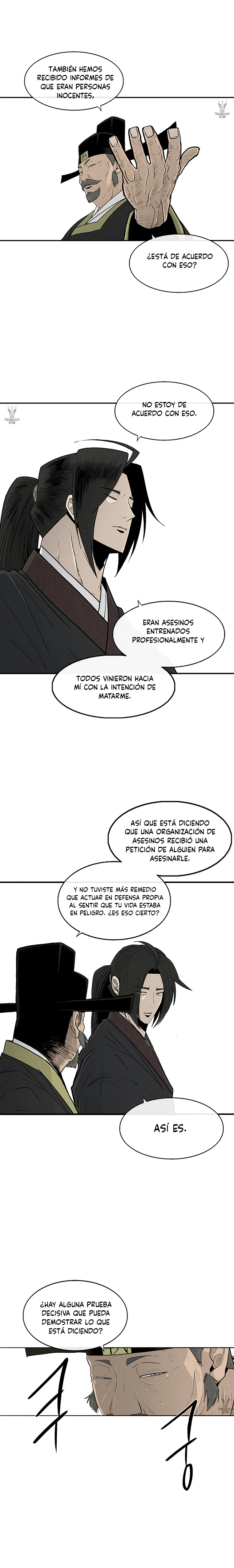 La leyenda de la espada del norte capítulo 101, página 13