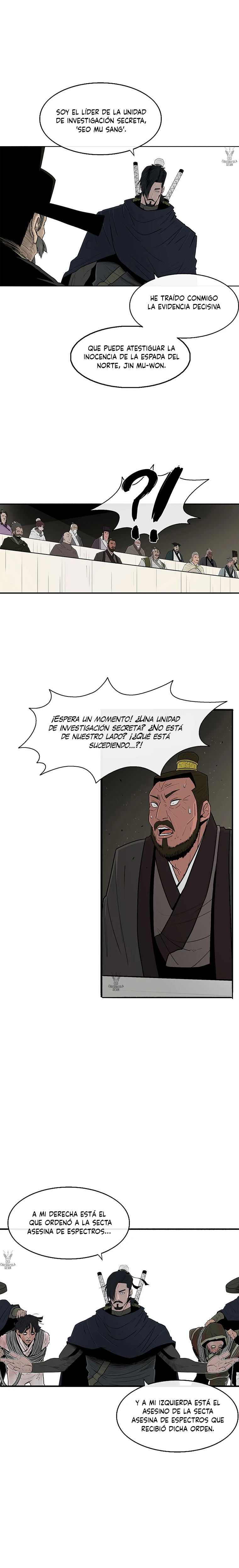 La leyenda de la espada del norte capítulo 101, página 19