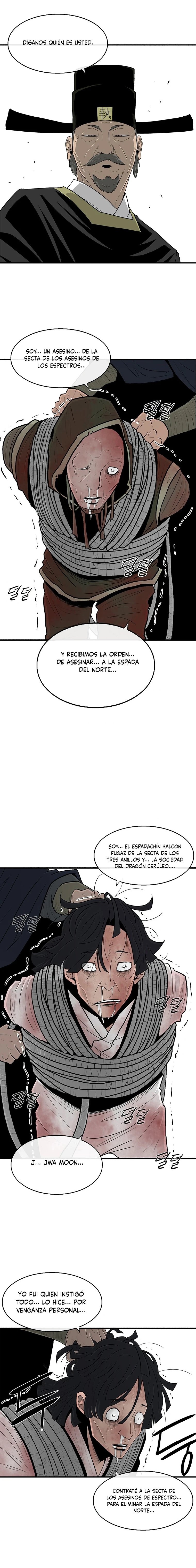 La leyenda de la espada del norte capítulo 101, página 20
