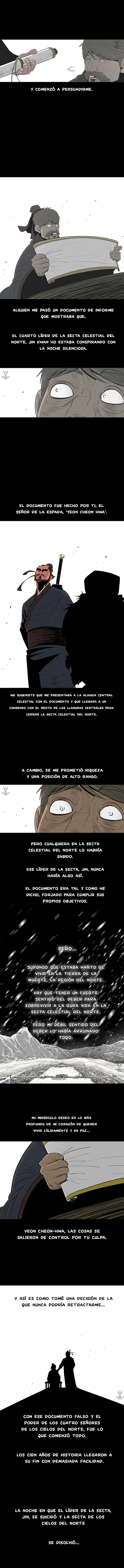 La leyenda de la espada del norte capítulo 103, página 9