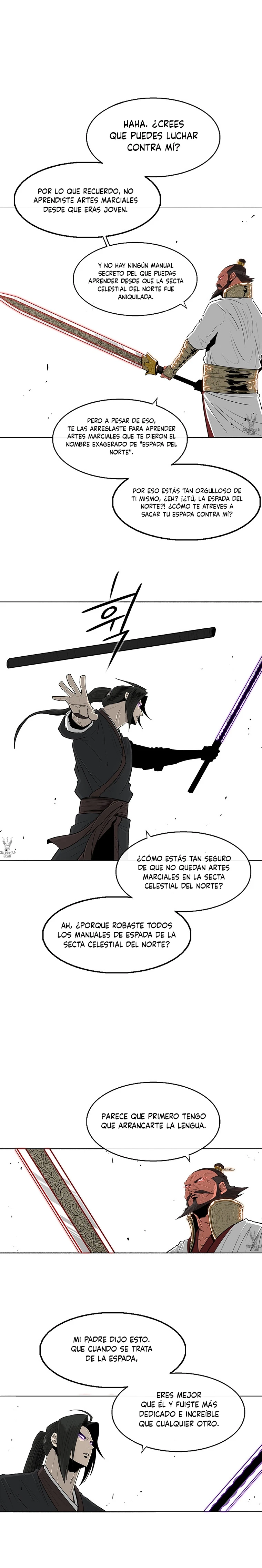 La leyenda de la espada del norte capítulo 104, página 15