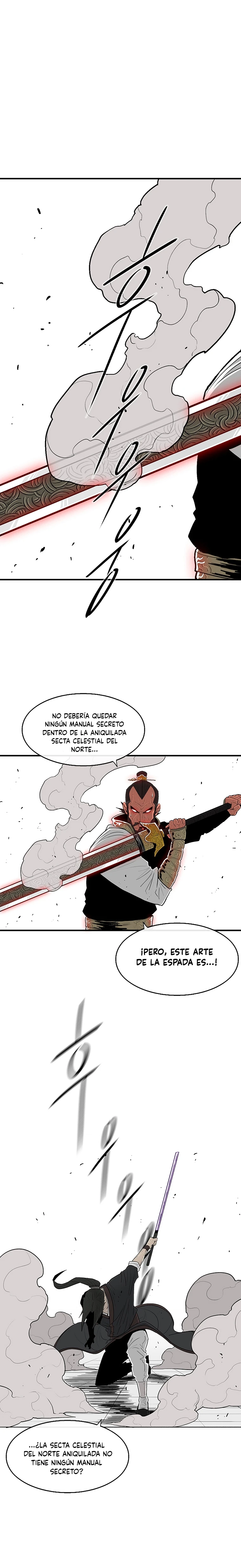 La leyenda de la espada del norte capítulo 104, página 18