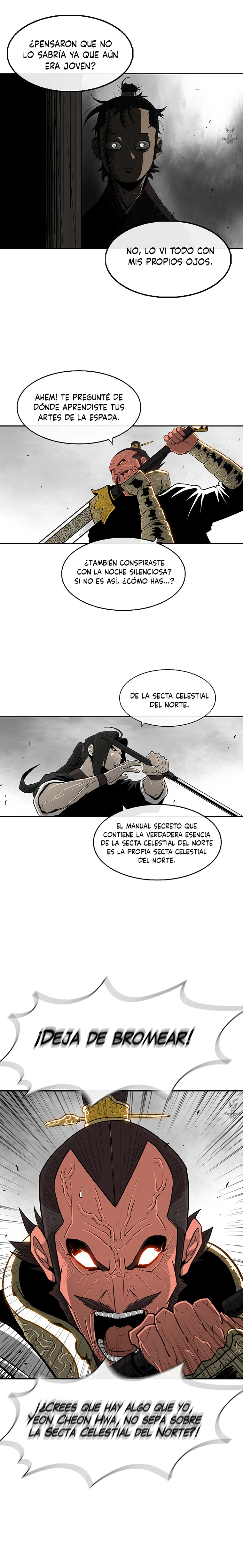 La leyenda de la espada del norte capítulo 105, página 3