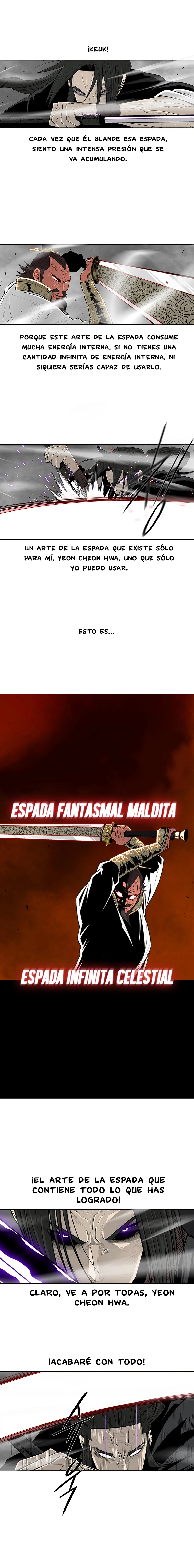 La leyenda de la espada del norte capítulo 105, página 10