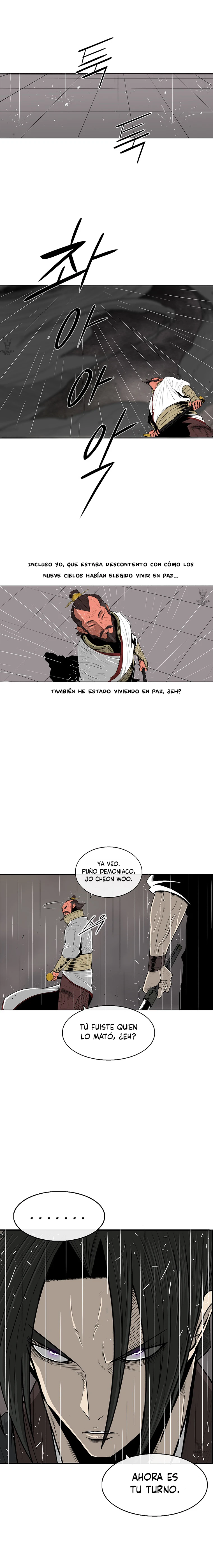 La leyenda de la espada del norte capítulo 106, página 9