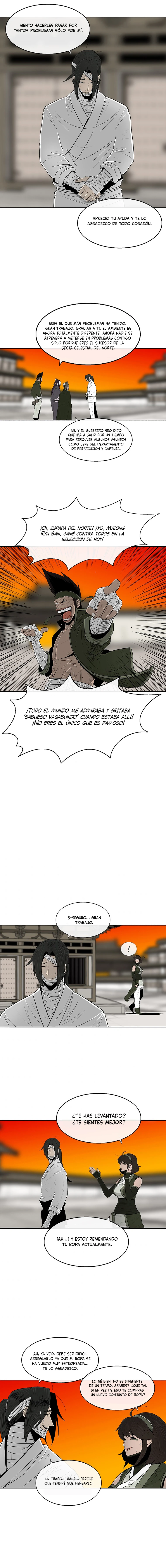 La leyenda de la espada del norte capítulo 109, página 12