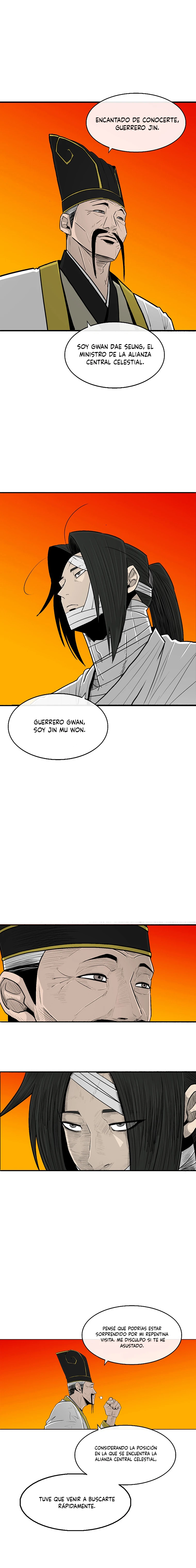 La leyenda de la espada del norte capítulo 109, página 14