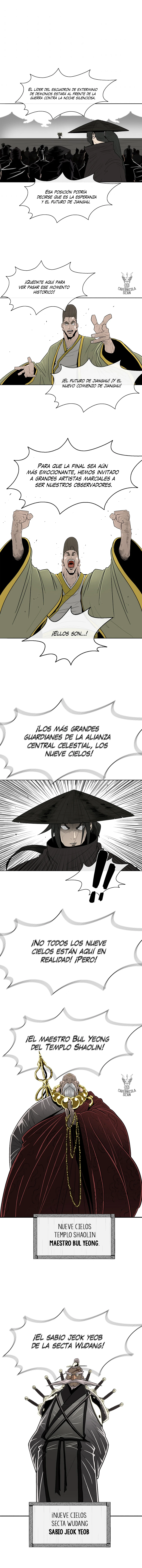 La leyenda de la espada del norte capítulo 110, página 11