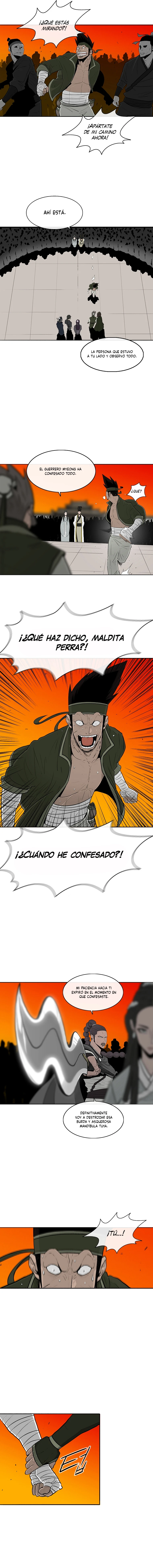 La leyenda de la espada del norte capítulo 117, página 9