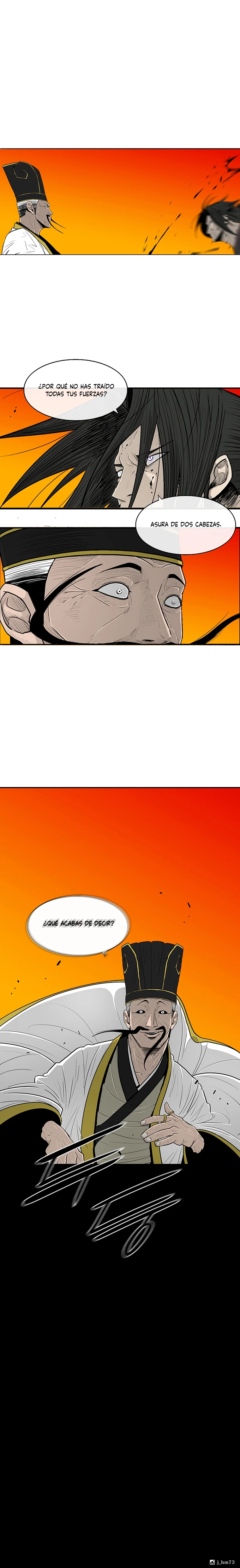 La leyenda de la espada del norte capítulo 118, página 13