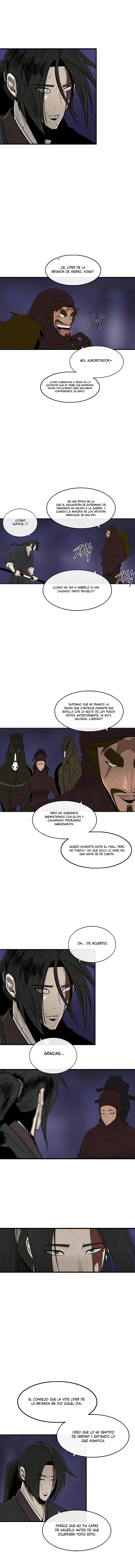 La leyenda de la espada del norte capítulo 128, página 8