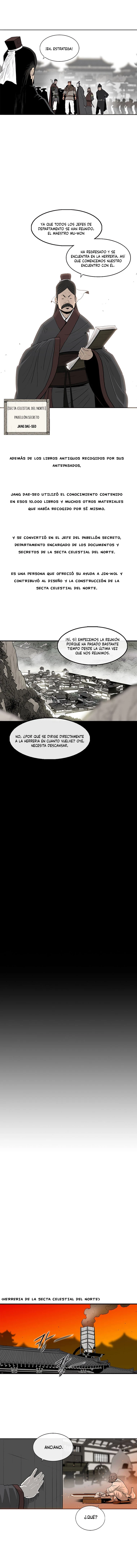 La leyenda de la espada del norte capítulo 135, página 10