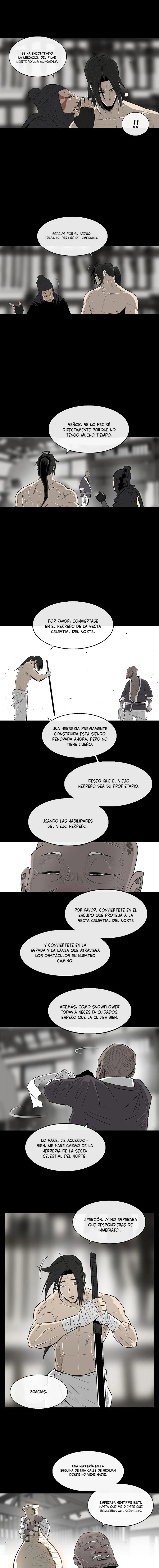 La leyenda de la espada del norte capítulo 136, página 8