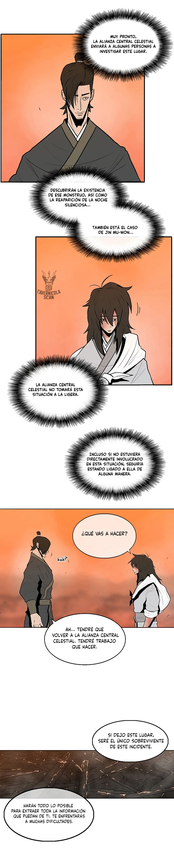 La leyenda de la espada del norte capítulo 15, página 14