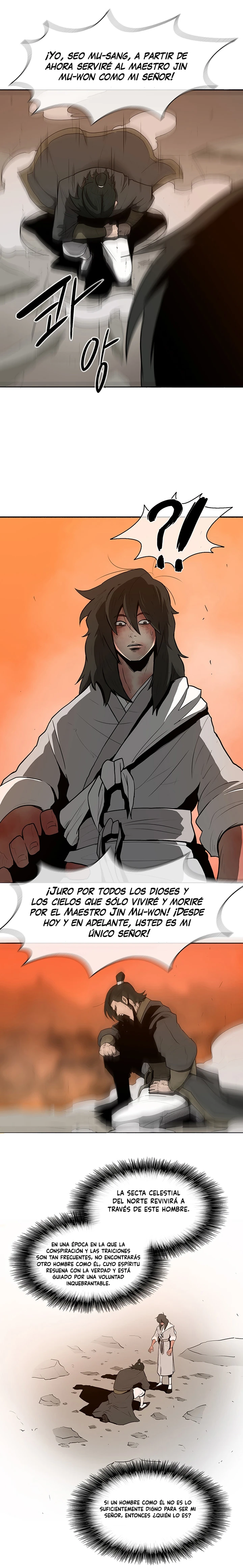 La leyenda de la espada del norte capítulo 15, página 17