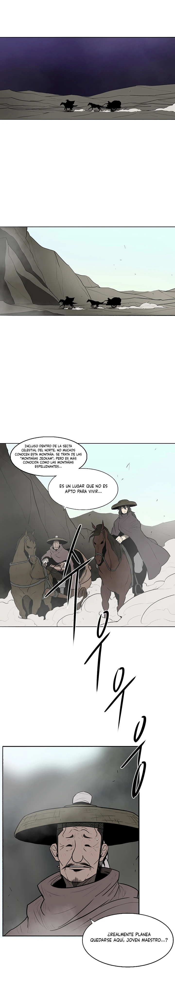La leyenda de la espada del norte capítulo 16, página 23