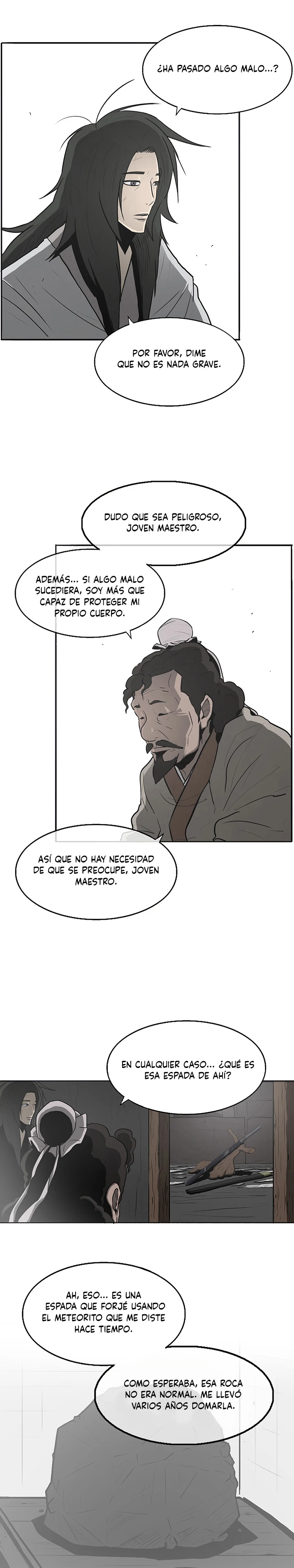La leyenda de la espada del norte capítulo 18, página 11