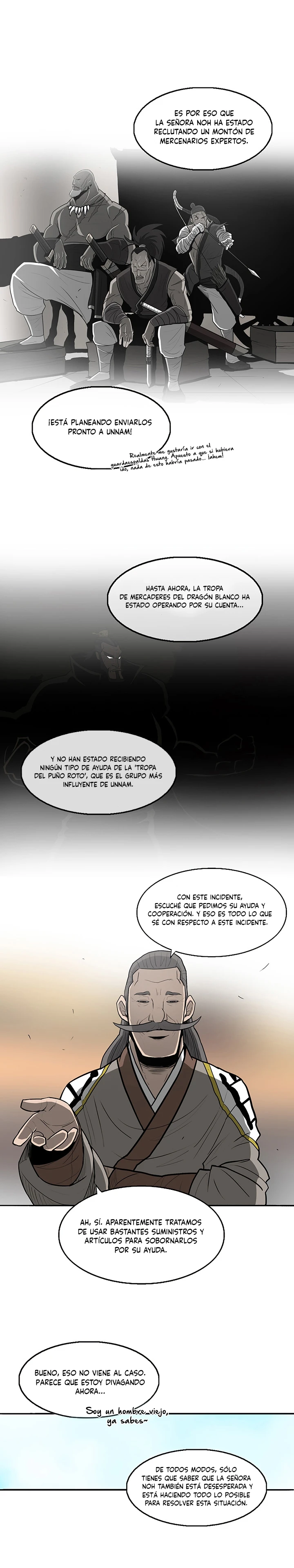 La leyenda de la espada del norte capítulo 19, página 14