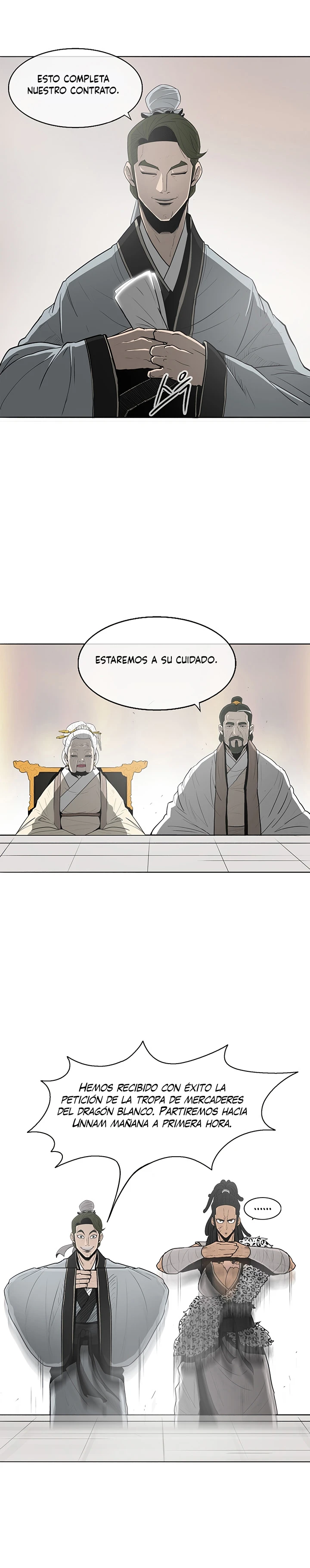 La leyenda de la espada del norte capítulo 19, página 20