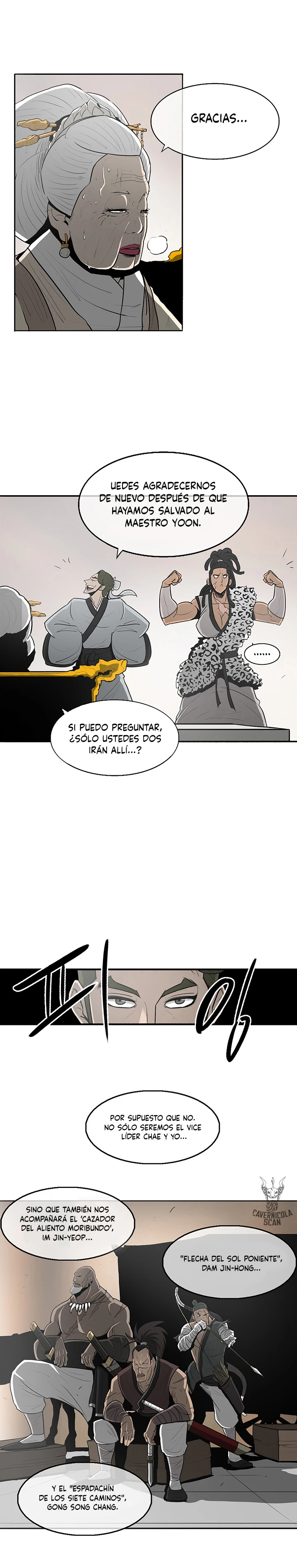 La leyenda de la espada del norte capítulo 19, página 21