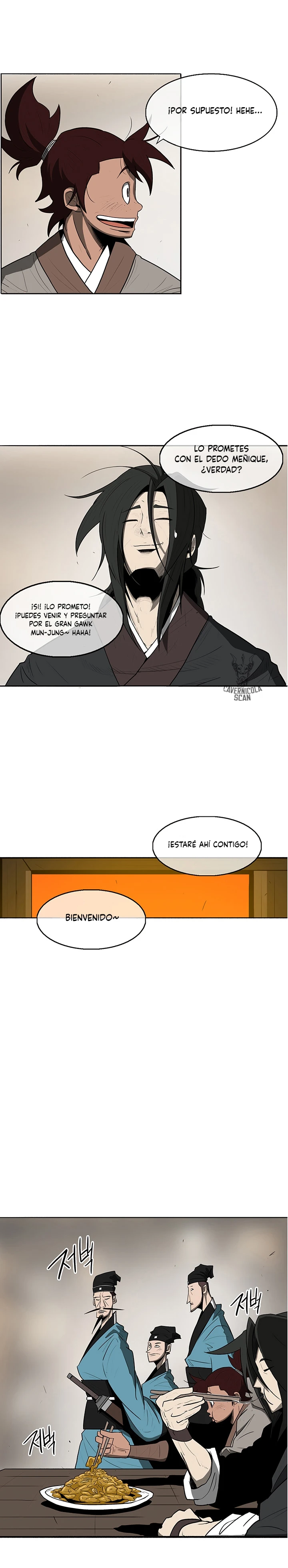 La leyenda de la espada del norte capítulo 20, página 17