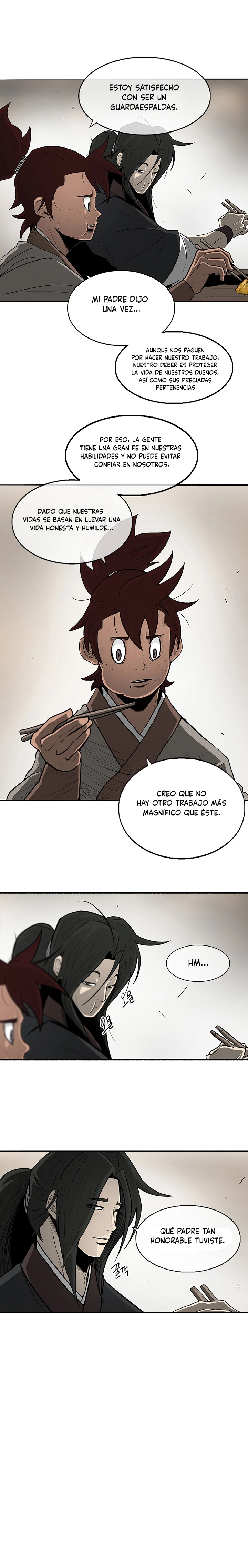 La leyenda de la espada del norte capítulo 20, página 19
