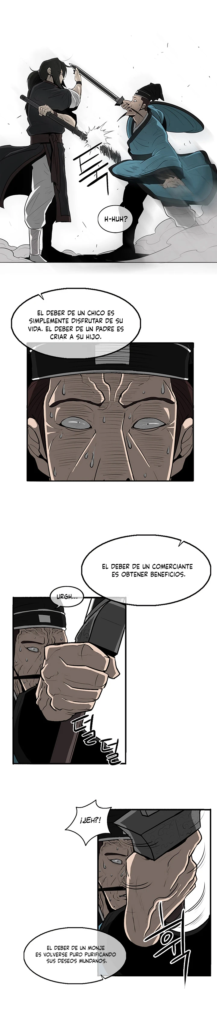 La leyenda de la espada del norte capítulo 21, página 24