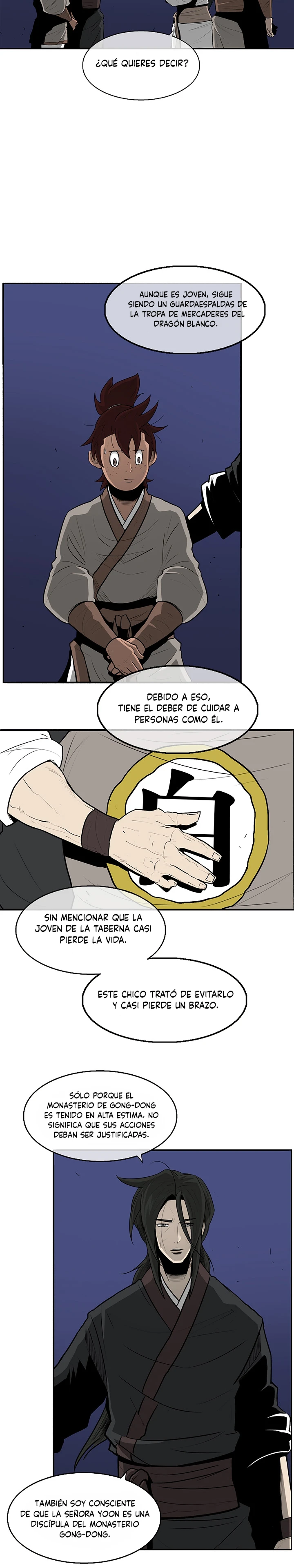 La leyenda de la espada del norte capítulo 22, página 22