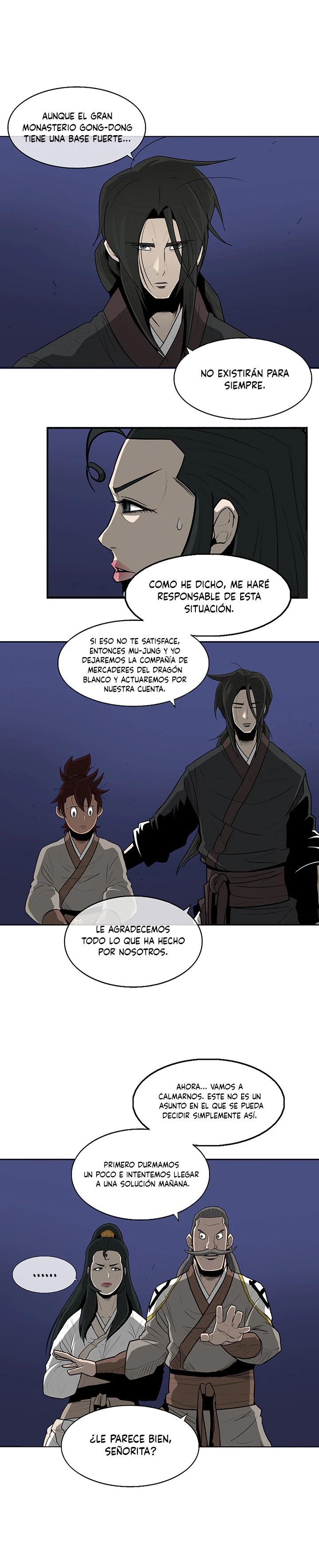 La leyenda de la espada del norte capítulo 22, página 25