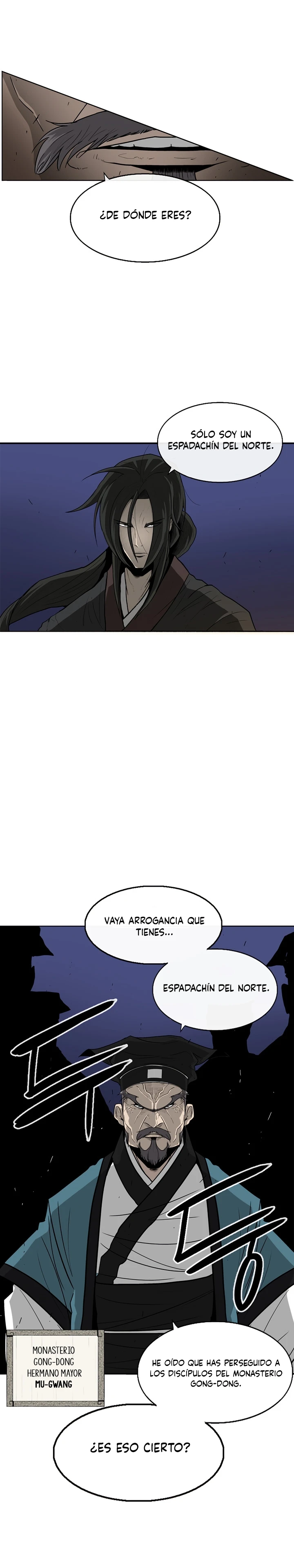 La leyenda de la espada del norte capítulo 23, página 22
