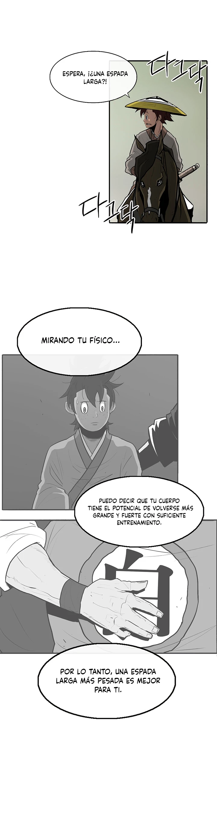 La leyenda de la espada del norte capítulo 25, página 22