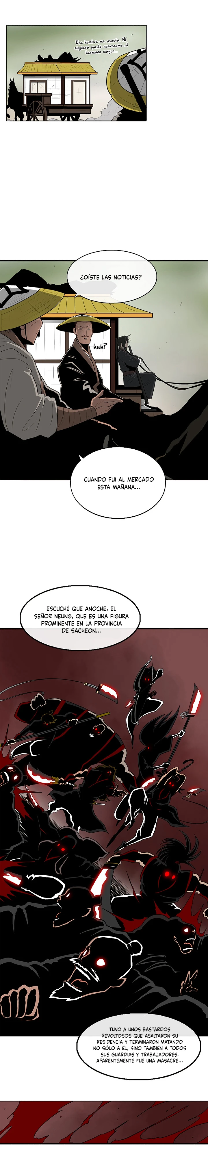 La leyenda de la espada del norte capítulo 28, página 18